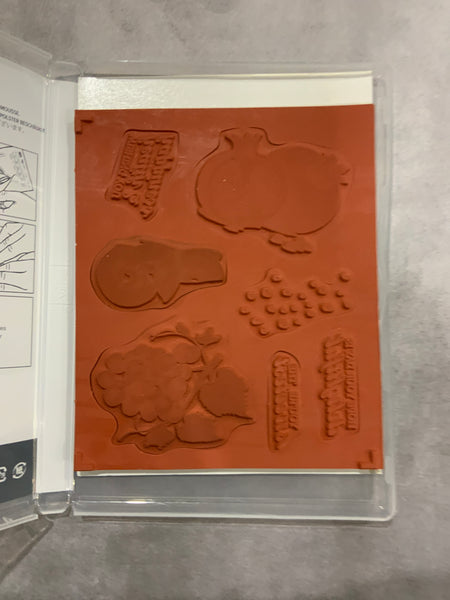 Slice of Happiness | Retired Cling Mount Stamp Set | Stampin' Up!