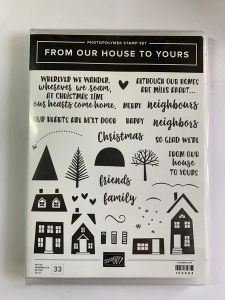 From Our House to Yours | Retired Photopolymer Stamp Set | Stampin' Up!