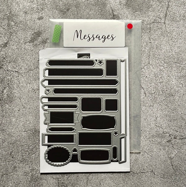 Messages Dies | Retired Dies Collection | Stampin' Up!