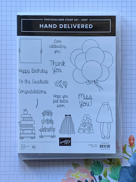 Hand Delivered | Retired Photopolymer Stamp Set | Stampin' Up!