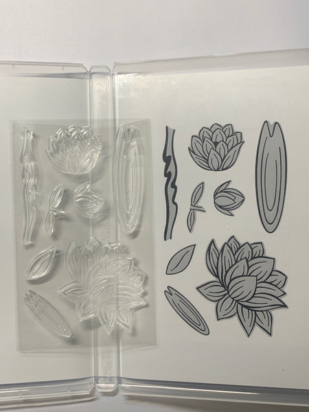 Lovely Lily Pad, Reversible | Saleabration 2020 | Retired Photopolymer Stamp Set | Stampin' Up!