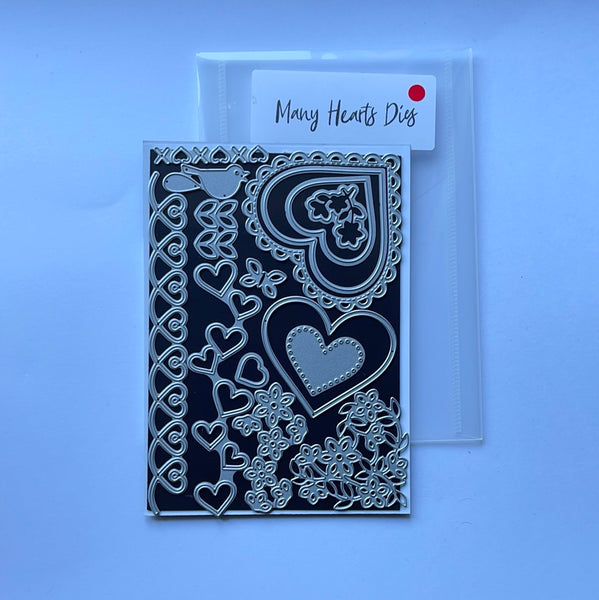 Many Hearts Dies | Retired Dies Collection | Stampin' Up!