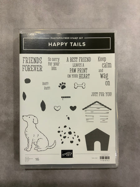 Happy Tails | Retired Photopolymer Stamp Set | Stampin' Up!