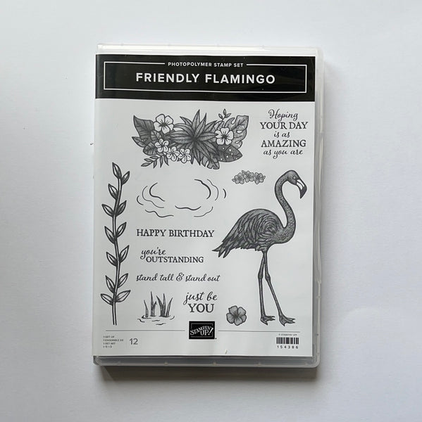 Friendly Flamingo | Retired Photopolymer Stamp Set | Stampin' Up!
