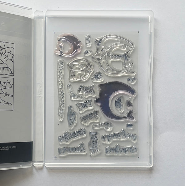 Shark Frenzy | Retired Photopolymer Stamp Set | Stampin' Up!