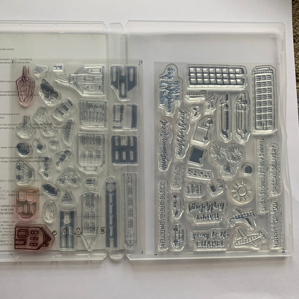 In The City | Retired Photopolymer Stamp Set | HostStampSet