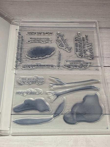 Lasting Lily | Used Sale-a-Bration 2019 | Retired Photopolymer Stamp Set | Stampin' Up!