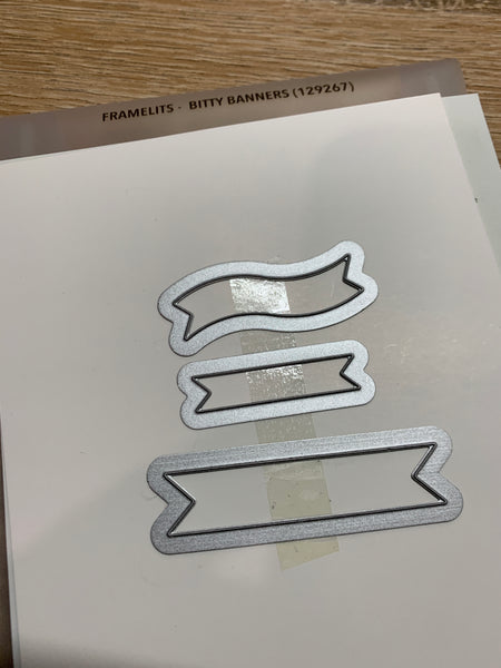Bitty Banners Dies | Retired Framelits Collection | Stampin' Up!