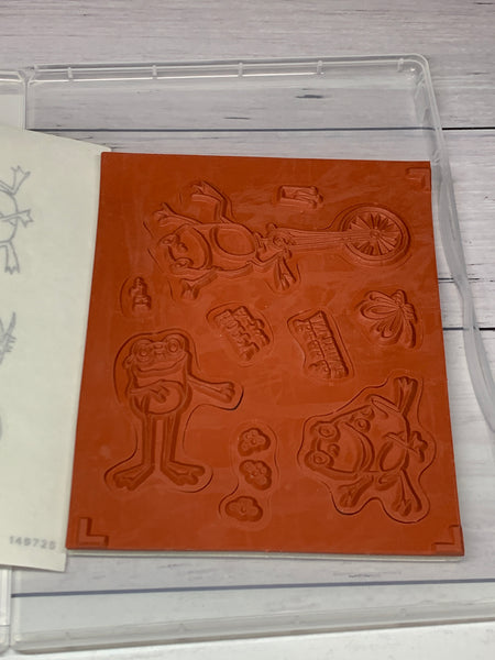 So Hoppy Together | Used Sale-a-Bration 2019 | Retired Cling Mount Stamp Set | Stampin' Up!
