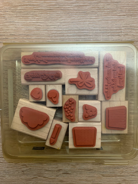 Create a Cupcake | Retired Wood Mount Stamp Set | Stampin' Up!