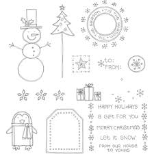 Punch Pals | Retired Wood Mount Stamp Set | Stampin' Up!