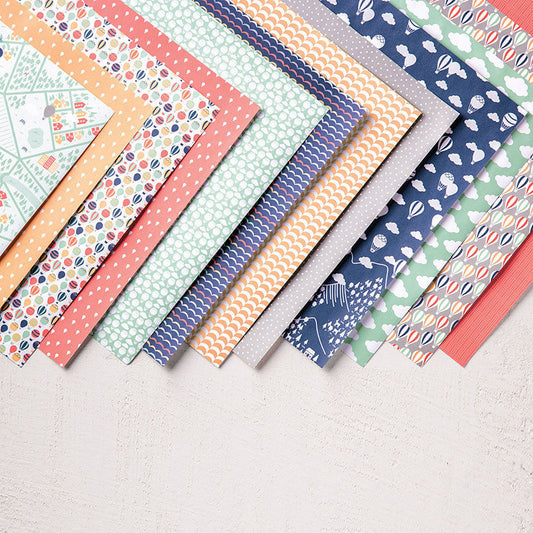 Carried Away | 6x12 Designer Series Paper | Retired | 12 sheets