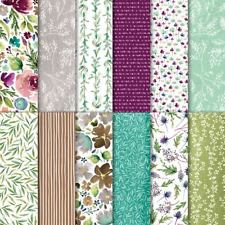 Frosted Floral Specialty DSP | Retired | 12 Sheets - Full Pack | Brand New, Unopened | Stampin' Up!